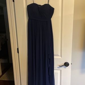 Chiffon Navy Bridesmaid
